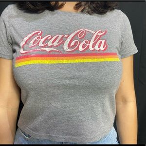 CocaCola Brand Tank Top w/ Sleeves